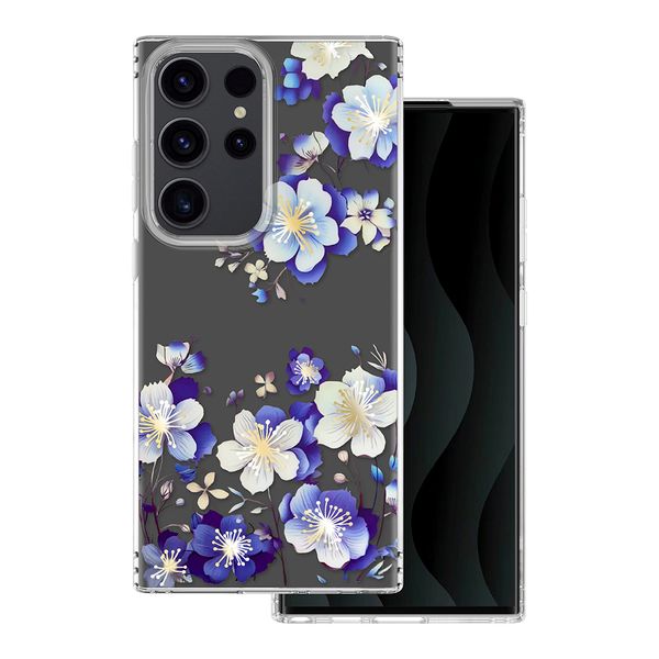 Obal IMD pre Samsung Galaxy S23 Ultra kvetinový