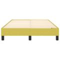 vidaXL Posteľný rám s boxspringom zelená 120x200 cm látka