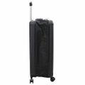 vidaXL Kufor so zámkom Čierna 50 x 30 x 76 cm ABS plast