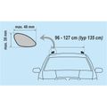 Priechodný nosník Compass 02306 zamykací hlinený 135 cm ALU-PRO