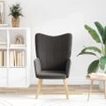 vidaXL kreslo Tmavo šedá 62 x 67 x 95,5 cm Sherpa látka