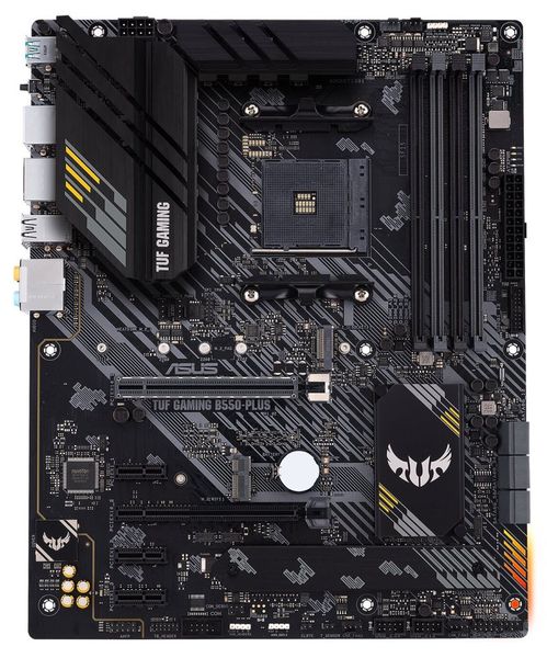 ASUS TUF GAMING B550-PLUS/AM4/ATX Základní deska, AMD B550, AM4, 4x DDR4 DIMM (max. 128GB), 2x M.2, DisplayPort, HDMI, USB typ C, ATX