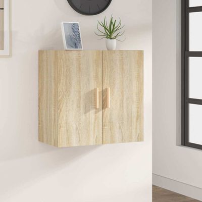 vidaXL Nástenná skrinka dub sonoma 60x30x60 cm spracované drevo