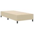 vidaXL Platformový rám postele Šedá zelená 80 x 200 cm