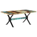 vidaXL Jedálenský stôl 180x90x76 cm, recyklovaný masív