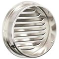 vidaXL Kryty vzduchových ventilátorov 4 ks Strieborná 200 mm