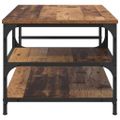 vidaXL Konferenčný stolík Staré drevo 90 x 49 x 40 cm Kompozitné drevo