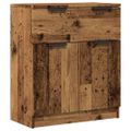 vidaXL Komoda staré drevo 60x30x70 cm kompozitné drevo