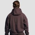 Mikina Aura Hoodie Tee Brown - GymBeam, veľkosť XXXL, 95% bavlna, 5% elastan
