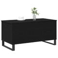 vidaXL Konferenčný stolík Čierny dub 90 x 44,5 x 45 cm