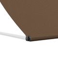 vidaXL Markíza Sivohnedá 400 x 150 cm 180 g / m² polyester s PU povrchom