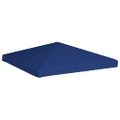 vidaXL Strieška na altánok 310 g/m², 3x3 m, modrá