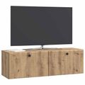 vidaXL Nástenná TV skrinka 98 x 31 x 30 cm Dub artisan