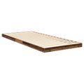 vidaXL Posteľový rám Staré drevo 75 x 190 cm Kompozitné drevo