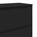 vidaXL Úložná skrinka 80 x 48 x 57 cm Kompozitné drevo Čierna