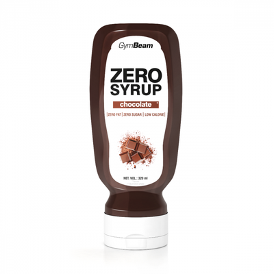 ZERO SIRUP čokoláda - GymBeam, 320 ml