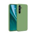 Etteri Silikonové puzdro pre Samsung Galaxy S25 svetlozelená
