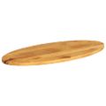 vidaXL Stolová doska 100x40x2,5 cm oválna masívny mangovník