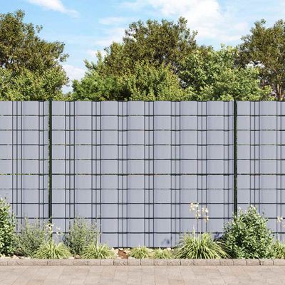 vidaXL PVC ochranná páska na ochranu súkromia 70x0,19 m svetlosivá