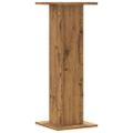 vidaXL Stojany na reproduktor 2ks dub artisan 30x30x80cm kompoz. drevo