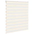 vidaXL Zebra roleta 130x150 cm šírka látky 125,9 cm polyester