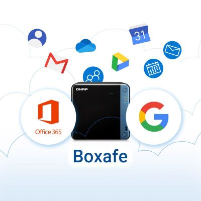 QNAP LS-BOXAFE-M365-10USER-1Y - Boxafe pre Microsoft 365, 10 používateľov, 1 rok, Fyzické balenie