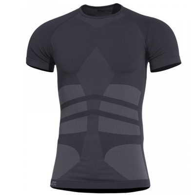 K11010-01-Black-XS-M Pentagon PLEXIS Short Arm shirt