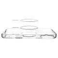 Puzdro Spigen Ultra Hybrid Mag Magsafe pre iPhone 17 Clear/Graphite