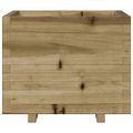 vidaXL Záhradný kvetináč 60x60x49,5 cm impregnovaná borovica