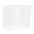 vidaXL Závesná Moskytiéra 156 sieťka biela 220x100x150 cm