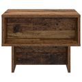 vidaXL Konferenčný stolík Staré drevo 48 x 46 x 35 cm Kompozitné drevo