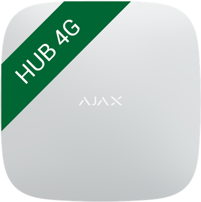 SET Ajax StarterKit 4G + SpaceControl - ZDARMA, bílá