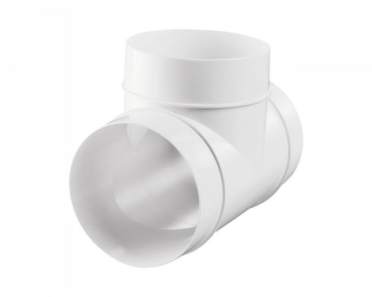 Odbočka T 90° VENTS 131 - 100mm PVC