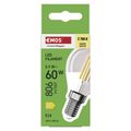 LED žiarovka Filament Mini Globe / E14 / 5,9 W (60 W) / 806 lm / teplá biela