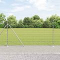vidaXL Zvarené drôtené pletivo s betónovým základom 50 x 1,4 m