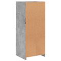 vidaXL Komoda s LED svetlami betónovo sivá 41x37x100 cm