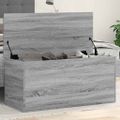 vidaXL Úložný box sivý sonoma 100x42x46 cm kompozitné drevo