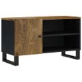 vidaXL TV skrinka 80x33x46 cm masívny mangovník a spracované drevo