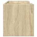 vidaXL Organizér na stôl dub sonoma 44,5x24x25 cm kompozitné drevo