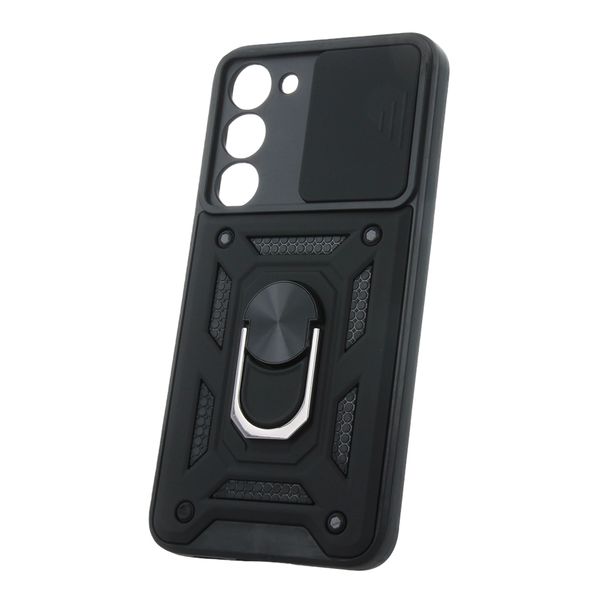 Puzdro Defender Slide pre Samsung Galaxy S23 čierne