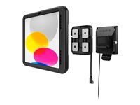 Upevňovací komponent (kryt) - pre tablet - čierna - veľkosť obrazovky: 10,9" - pre Apple 10,9-palcový iPad Wi-Fi, Wi-Fi + Cellular