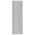 vidaXL Knižnica sivý dub sonoma 98x29x97,5 cm