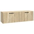 vidaXL Nástenná TV skrinka Dub sonoma 98 x 31 x 30 cm Kompozitné drevo