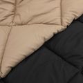 vidaXL Letná prikrývka 200 x 200 cm Leto 200 gsm Čierna a taupe