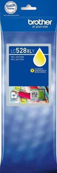 kazeta BROTHER LC-528XL Yellow MFC-J6975DW/J6977DW (10000 str.)