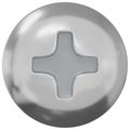 vidaXL Drevená skrutka 8182 ks Strieborná M4 x 28 mm Železo