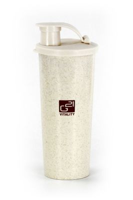 Shaker G21 beECO Fitness 450 ml, béžový