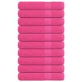 vidaXL Saunové osušky FROGN 10 ks ružové 80x200 cm 360 g/m²