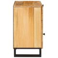 vidaXL Nočný stolík Prírodná 50 x 33 x 60 cm Masívne mango drevo