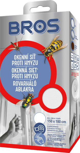 00489 Bros Okenná siet' proti hmyzu 150x180